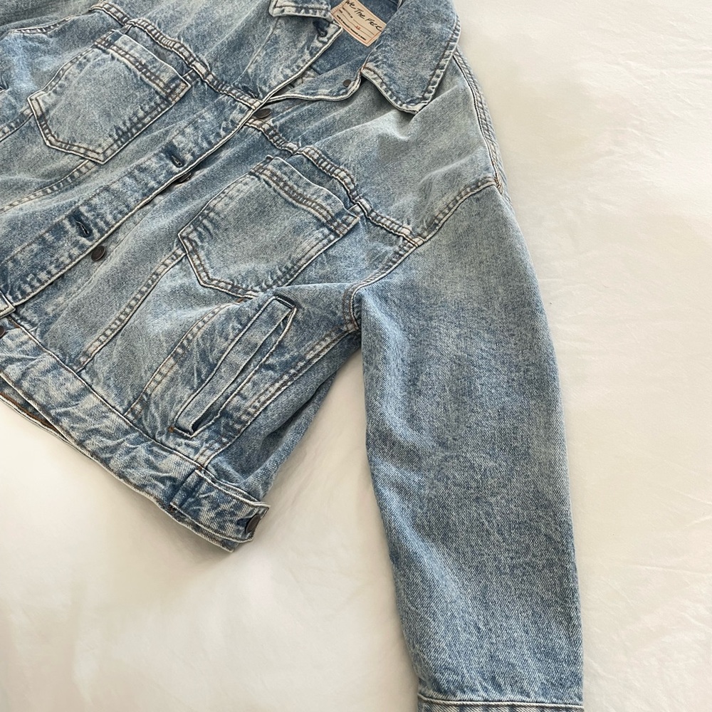 We The Free Opal Swing Denim Jacket - Picture 11 of 13